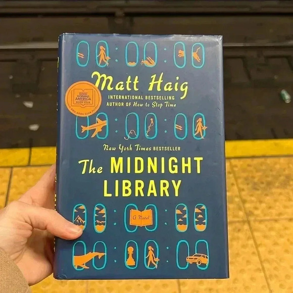 Other - The Midnight Library by Matt Haig hardcover book read, lightly used